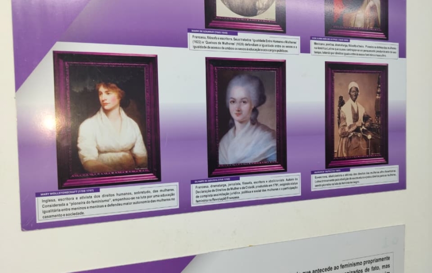 Mauá abre programação do Agosto Lilás com exposição sobre a luta histórica das mulheres
