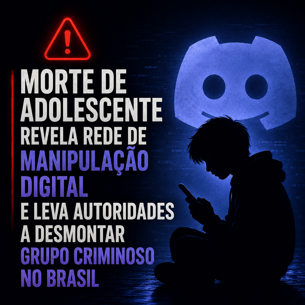 Morte de adolescente revela rede de manipulação digital e leva autoridades a desmontar grupo criminoso no Brasil
